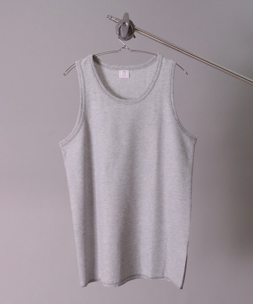 JEMORGAN（ジェーイーモーガン）の「(LK)【JEMORGAN】【パックT】ワッフル タンクトップ（タンクトップ・メンズ・ホワイト/ブラック/杢グレー・MEDIUM/LARGE/X-LARGE）」の12枚目の写真