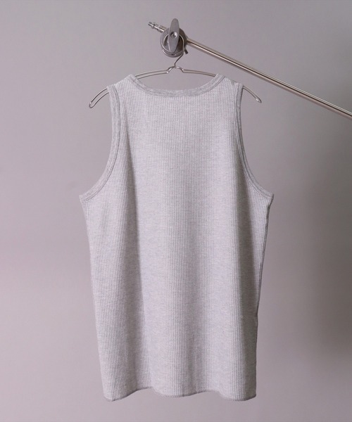JEMORGAN（ジェーイーモーガン）の「(LK)【JEMORGAN】【パックT】ワッフル タンクトップ（タンクトップ・メンズ・ホワイト/ブラック/杢グレー・MEDIUM/LARGE/X-LARGE）」の13枚目の写真