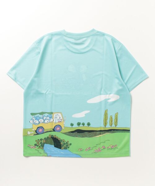 THE BAREFOOT(ベアフット)の「【 11ぴきのねこ 】ドライメッシュTシャツ dry meshTEE NEKO WNI(Tシャツ/カットソー・レディース・ネイビー/ライトブルー/ホワイト/ライトピンク・FREE)」の7枚目の写真