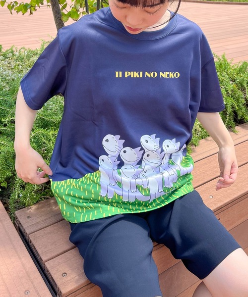 THE BAREFOOT(ベアフット)の「【 11ぴきのねこ 】ドライメッシュTシャツ dry meshTEE NEKO WNI(Tシャツ/カットソー・レディース・ネイビー/ライトブルー/ホワイト/ライトピンク・FREE)」の17枚目の写真