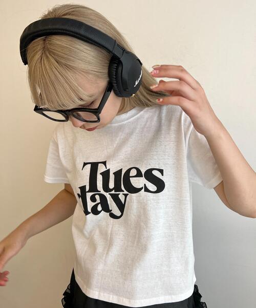 WC(ダブル シー)の「TuesdayショートTシャツ(Tシャツ/カットソー・レディース・ホワイト/イエロー/ブラック・FREE)」の7枚目の写真