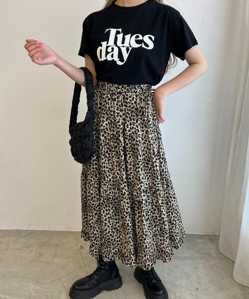 WC(ダブル シー)の「TuesdayショートTシャツ(Tシャツ/カットソー・レディース・ホワイト/イエロー/ブラック・FREE)」の15枚目の写真