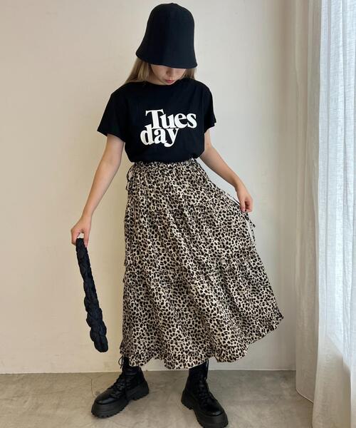 WC(ダブル シー)の「TuesdayショートTシャツ(Tシャツ/カットソー・レディース・ホワイト/イエロー/ブラック・FREE)」の16枚目の写真