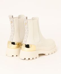 Michael Kors ROWAN レザー&ロゴチェルシーブーツ 23.5 MICHAEL KORS（マイケルコース）の「ROWAN レザー&ロゴ