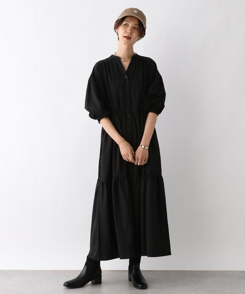 LEPSIM(レプシィム)の「【WEB限定】ソックスブーツ 969899(ブーツ・レディース・ブラック/ダークブラウン・MEDIUM/LARGE)」の3枚目の写真