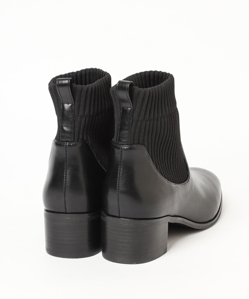 LEPSIM(レプシィム)の「【WEB限定】ソックスブーツ 969899(ブーツ・レディース・ブラック/ダークブラウン・MEDIUM/LARGE)」の11枚目の写真