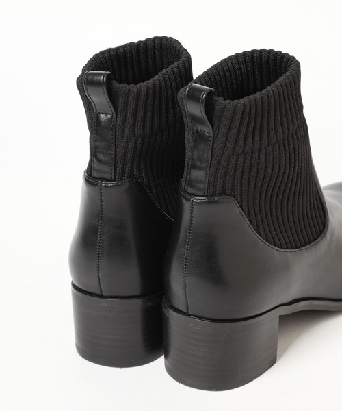 LEPSIM(レプシィム)の「【WEB限定】ソックスブーツ 969899(ブーツ・レディース・ブラック/ダークブラウン・MEDIUM/LARGE)」の14枚目の写真