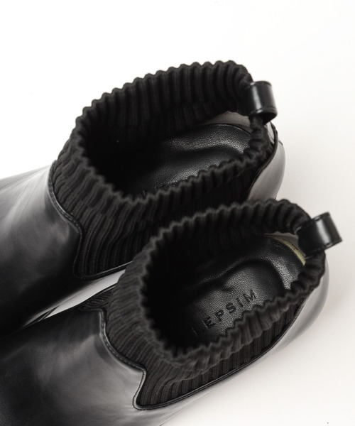 LEPSIM(レプシィム)の「【WEB限定】ソックスブーツ 969899(ブーツ・レディース・ブラック/ダークブラウン・MEDIUM/LARGE)」の17枚目の写真