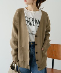 PUAL CE CIN | 【Du noir】スポンディッシュBIGカーディガン(カーディガン/ボレロ)