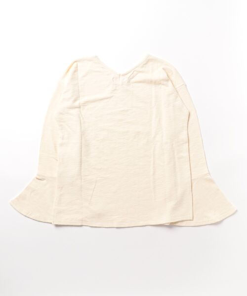 チャイハネ（チャイハネ）の「【チャイハネ】ロロムフレアスリーブトップス（Tシャツ/カットソー・レディース・ブラウン/オフホワイト/ブラック/レッド/ダークグリーン・FREE）」の7枚目の写真