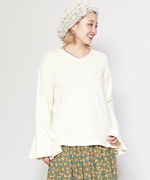 チャイハネ | 【チャイハネ】ロロムフレアスリーブトップス(Tシャツ/カットソー)