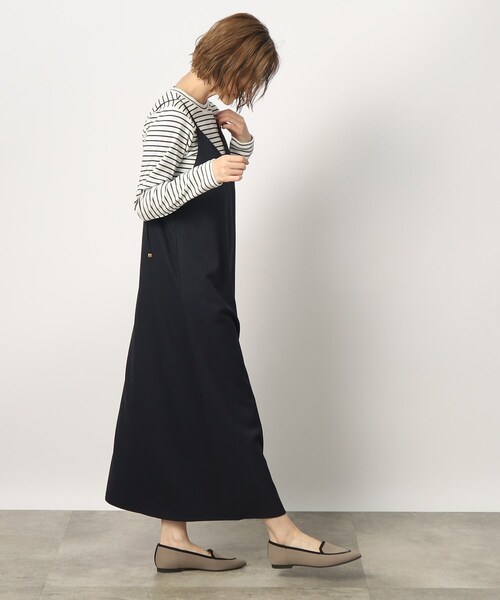 grove(グローブ)の「◆【SETUP可】後ろ姿もそつなく可愛い!フレアーラインキャミワンピース(ワンピース・レディース・ネイビー/ダークグレー/ブラウン系・02/03/05/01/04)」の22枚目の写真