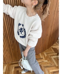 JUMELLE | 《着回し力抜群の主役ニット！》classic mannish knit(ニット/セーター)