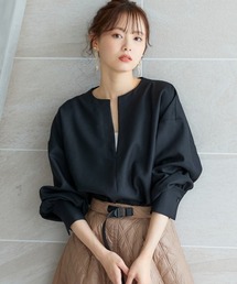 miclat | 大きいサイズ　キーネックプルオーバー　miclat(Tシャツ/カットソー)