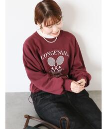 ehka sopo | 裾ドロストスウェット(Tシャツ/カットソー)