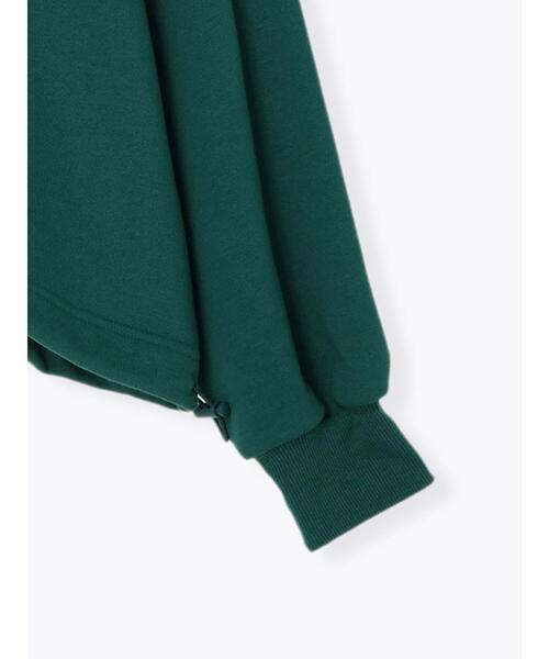 ehka sopo(エヘカソポ)の「裾ドロストスウェット(Tシャツ/カットソー・レディース・グリーン/ピンク/グレー/ネイビー/キナリ/ボルドー・F)」の7枚目の写真