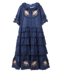 ピンクハウス　berry rose 薔薇刺繍のワンピース　ブラック 78331442b_b_19_215.jpg