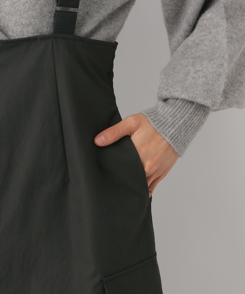 LEPSIM（レプシィム）の「サス付きカーゴスカート　987751（スカート・レディース・グレー/カーキブラウン/ブラック・FREE）」の18枚目の写真