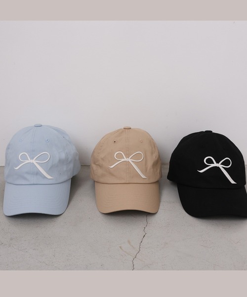 ribbon collection】リボンキャップ（キャップ）｜one after another