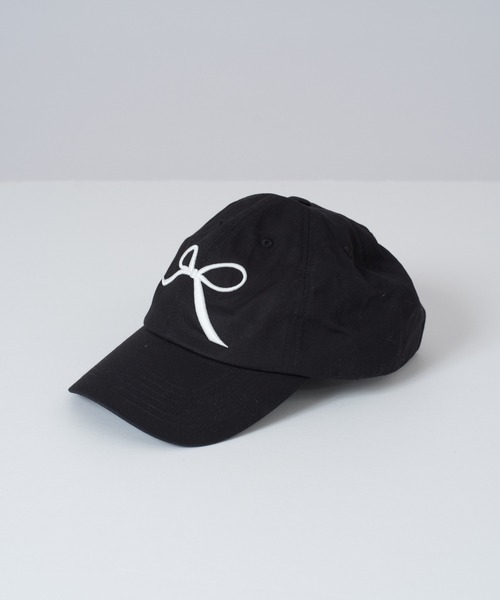 “& Other Stories” リボンCAP リボンキャップ/ブラックデニム | R and another stories
