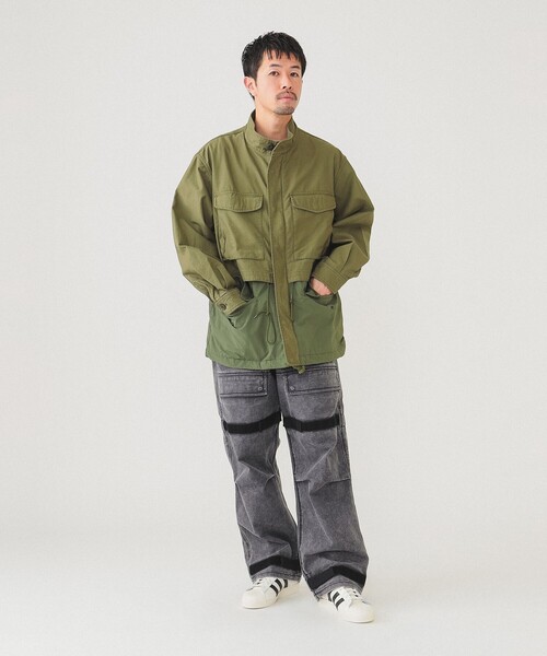 BEAMS（ビームス）の「BEAMS / ベンチレーション M-65 ブルゾン