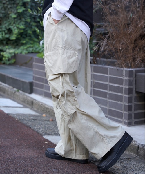 Good Riddance(グッドリダンス)の「シャカシャカ テックパンツ(その他パンツ・メンズ・ブラック/グレー・FREE)」の2枚目の写真