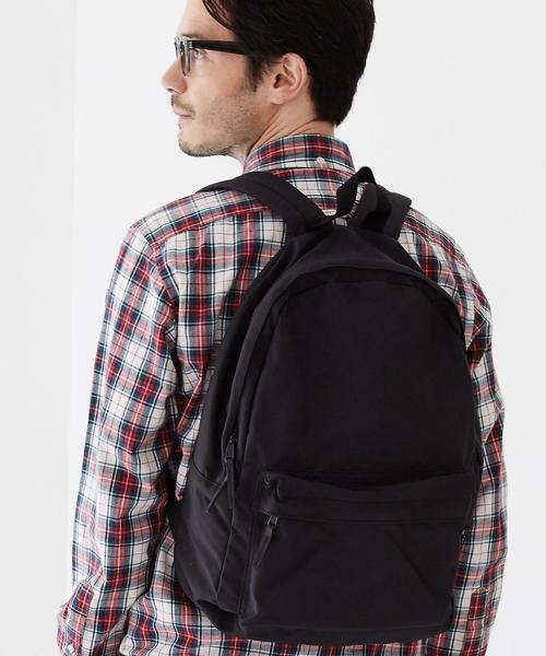 green label relaxing(グリーンレーベルリラクシング)の「★CORDURA デイパック◆(バックパック/リュック・メンズ・ブラック/ネイビー・FREE)」の1枚目の写真