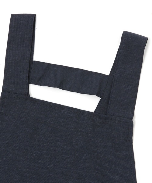 studio CLIP（スタディオクリップ）の「リネン混H型エプロン S（エプロン・レディース・イエロー/ネイビー・FREE）」の9枚目の写真