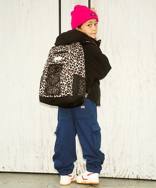 X-girl Stages(エックスガールステージス)の「裏起毛カーゴロングパンツ(その他パンツ・キッズ・ブラック/ネイビー/アイボリー/ラベンダー・80cm/90cm/110cm/100cm/120cm/130cm/140cm)」の9枚目の写真