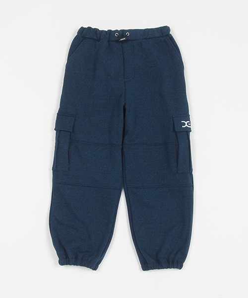 X-girl Stages(エックスガールステージス)の「裏起毛カーゴロングパンツ(その他パンツ・キッズ・ブラック/ネイビー/アイボリー/ラベンダー・80cm/90cm/110cm/100cm/120cm/130cm/140cm)」の7枚目の写真