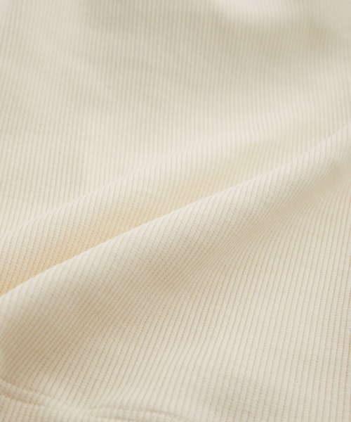 VIS（ビス）の「ワンショルダーテレコタンクトップ（タンクトップ・レディース・ライトグリーン/ブラック/キナリ・FREE）」の5枚目の写真