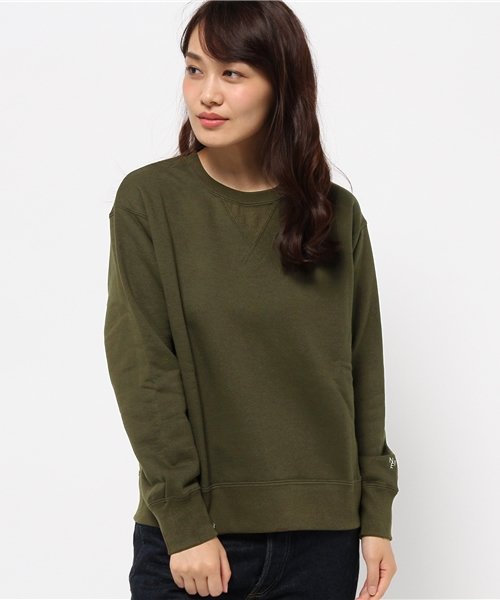 MYSELF ABAHOUSE（マイセルフアバハウス）の「【MORE 12月号掲載】裏毛ｽｳｪｯﾄ（スウェット・レディース・グレー/アイボリー/カーキ・SMALL/MEDIUM）」の7枚目の写真