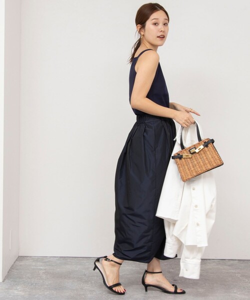 NOLLEY’S（ノーリーズ）の「総針オトナタンクトップ（タンクトップ・レディース・ネイビー/チャコールグレー/ブラック/アイボリー・38/36）」の20枚目の写真