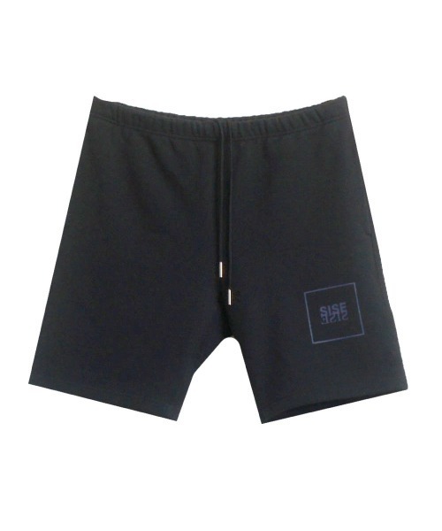 SISE(シセ)の「SISE SHORT SWEAT PANTS(その他パンツ・メンズ・グレー/ブラック・MEDIUM)」の1枚目の写真
