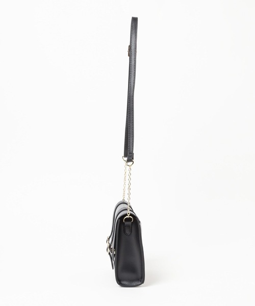 GLOBAL WORK（グローバルワーク）の「フラップショルダーBAG/108356（ショルダーバッグ・キッズ・ブラック/ナチュラル・ONESIZE）」の17枚目の写真