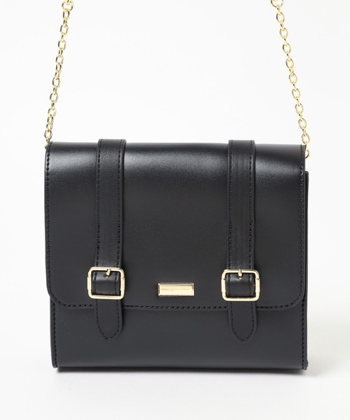 GLOBAL WORK（グローバルワーク）の「フラップショルダーBAG/108356（ショルダーバッグ・キッズ・ブラック/ナチュラル・ONESIZE）」の14枚目の写真