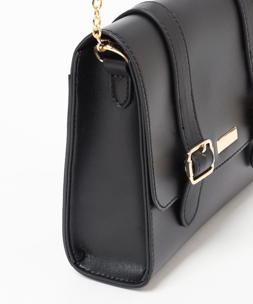 GLOBAL WORK（グローバルワーク）の「フラップショルダーBAG/108356（ショルダーバッグ・キッズ・ブラック/ナチュラル・ONESIZE）」の9枚目の写真