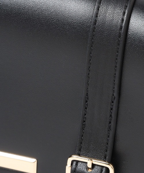 GLOBAL WORK（グローバルワーク）の「フラップショルダーBAG/108356（ショルダーバッグ・キッズ・ブラック/ナチュラル・ONESIZE）」の3枚目の写真