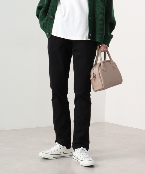 EVOLUTION（エボリューション）の「Straight easy pants / ストレート イージーパンツ unisex（スラックス・メンズ・グレー/ブラック・M/L/XL）」の3枚目の写真
