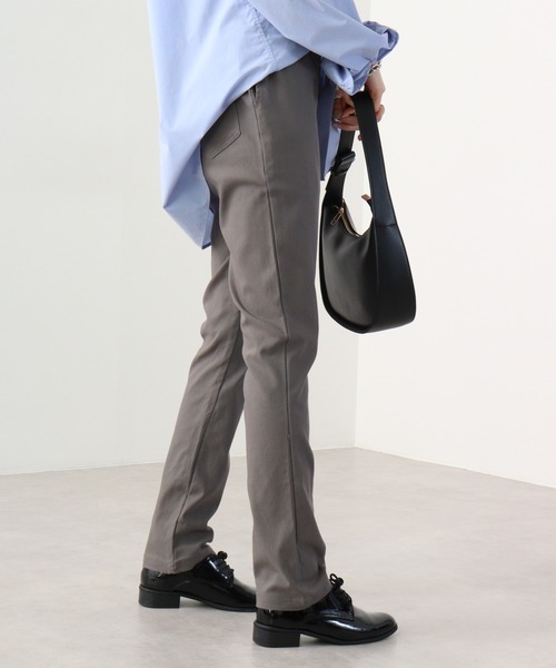 EVOLUTION（エボリューション）の「Straight easy pants / ストレート イージーパンツ unisex（スラックス・メンズ・グレー/ブラック・M/L/XL）」の11枚目の写真