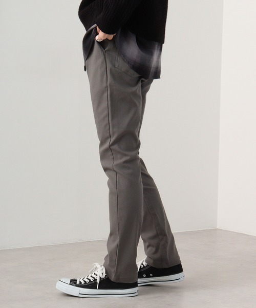 EVOLUTION（エボリューション）の「Straight easy pants / ストレート イージーパンツ unisex（スラックス・メンズ・グレー/ブラック・M/L/XL）」の19枚目の写真