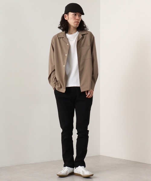 EVOLUTION（エボリューション）の「Straight easy pants / ストレート イージーパンツ unisex（スラックス・メンズ・グレー/ブラック・M/L/XL）」の17枚目の写真