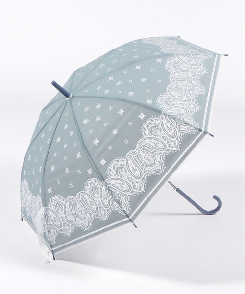 GLOBAL WORK（グローバルワーク）の「軽量プリントビニ傘/989734（長傘・レディース・ブルー系その他/クリアブラック/ベージュ系その他/パープル系その他2/ドット・ONE SIZE）」の10枚目の写真