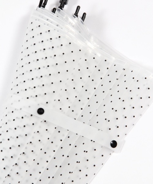 GLOBAL WORK（グローバルワーク）の「軽量プリントビニ傘/989734（長傘・レディース・ブルー系その他/クリアブラック/ベージュ系その他/パープル系その他2/ドット・ONE SIZE）」の14枚目の写真