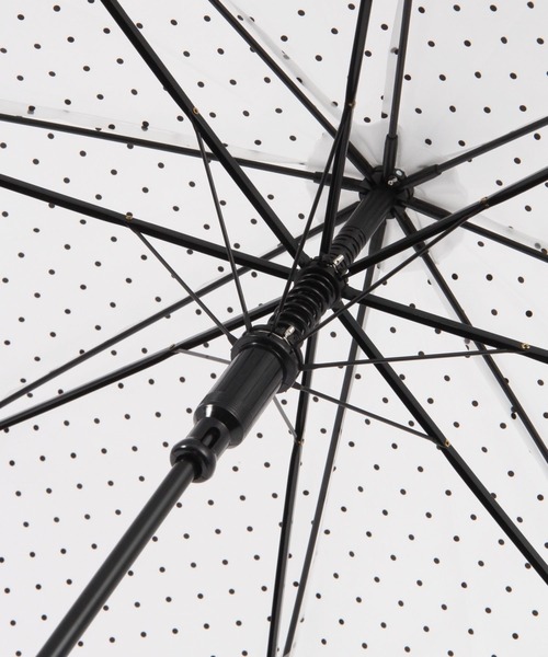 GLOBAL WORK（グローバルワーク）の「軽量プリントビニ傘/989734（長傘・レディース・ブルー系その他/クリアブラック/ベージュ系その他/パープル系その他2/ドット・ONE SIZE）」の15枚目の写真