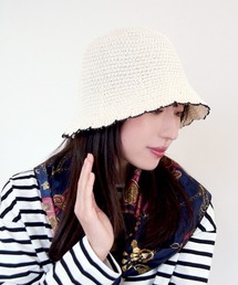 サーモ パイピングフリル ダウンハット