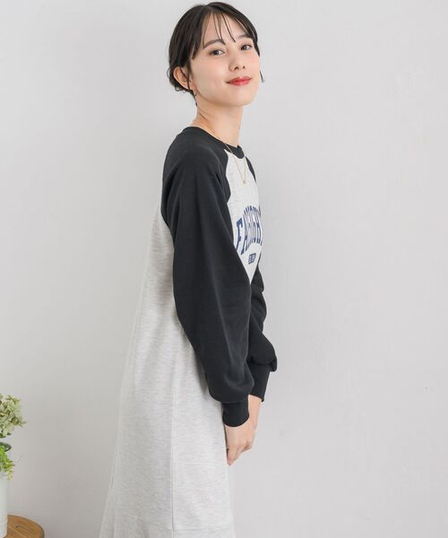 RETRO GIRL(レトロガール)の「マーメイドスウェットOP(ワンピース・レディース・ホワイト系その他/ナチュラル/チャコールグレー・FREE)」の18枚目の写真