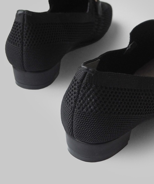 minia（ミニア）の「ニットビットローファー（ローファー・レディース・モカ/アイボリー/ブラック・S/M/L/LL）」の19枚目の写真