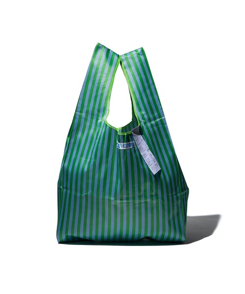 PUEBCO(プエブコ)の「SCHOOL TIE FABRIC BAG(エコバッグ/サブバッグ・メンズ・レッド系その他/グリーン系その他/ネイビー×ホワイト/グリーン×ピンク/オレンジ系その他/イエロー×グレー/ピンク×イエロー/ブルー系その他・ONE SIZE)」の1枚目の写真