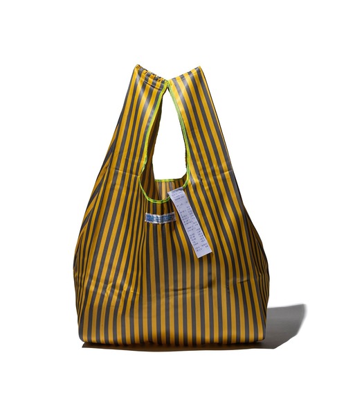 PUEBCO(プエブコ)の「SCHOOL TIE FABRIC BAG(エコバッグ/サブバッグ・メンズ・レッド系その他/グリーン系その他/ネイビー×ホワイト/グリーン×ピンク/オレンジ系その他/イエロー×グレー/ピンク×イエロー/ブルー系その他・ONE SIZE)」の5枚目の写真